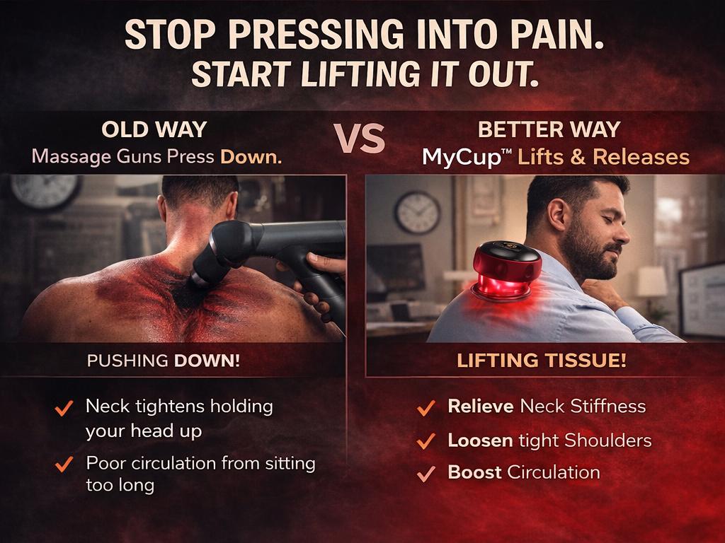 MyCup™ Smart Therapy Cup – Deep Tissue Pain Relief & Muscle Recovery